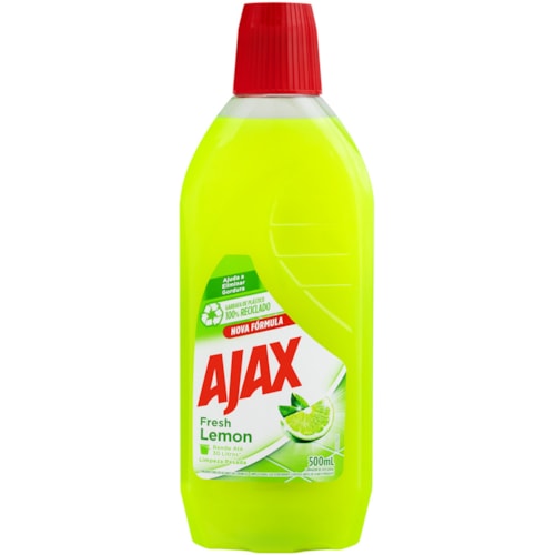 Limpador Ajax Fresh Lemon 500ml