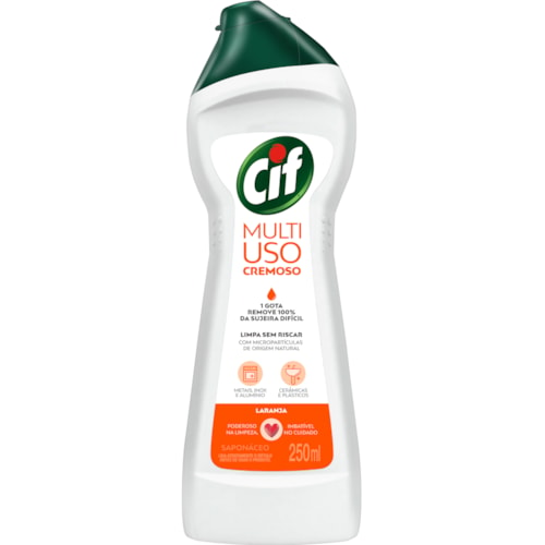 Limpador Cif Cremoso Laranja 250ml