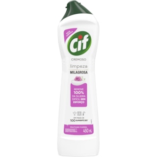Limpador Cremoso Cif Multiuso Floral 450ml