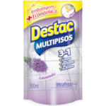 Limpador Multi Pisos Destac Brilho Lavanda 500ml Sachê