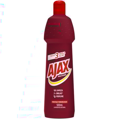 Limpador Multiuso Ajax Frutas Vermelhas 500ml