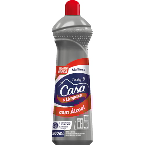 Limpador Multiuso Casa & Limpeza com Álcool 500ml