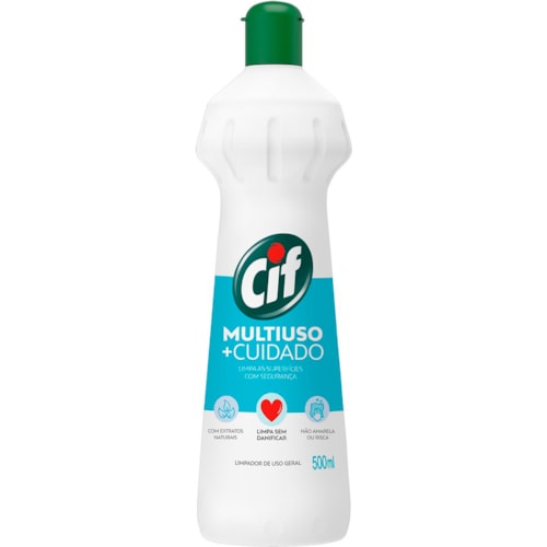 Limpador Multiuso Cif + Cuidado 500ml