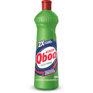 Limpador Multiuso Qboa Maçã Verde 500ml