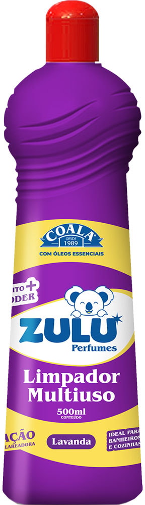 Limpador Multiuso Zulu Perfumes Lavanda 500ml - Destro