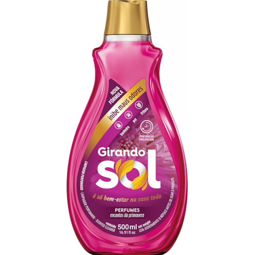 Limpador Perfumado Girando Sol Poder do Oceano 500ml