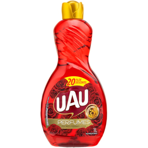 Limpador Perfumado Uau Flores Vermelhas 1L Promo
