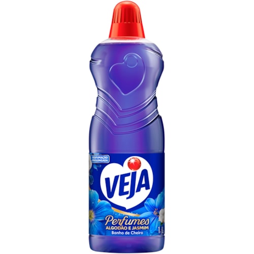 Limpador Perfumado Veja Algodão e Jasmim 1L