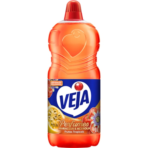 Limpador Perfumado Veja Maracujá e Acerola 2L