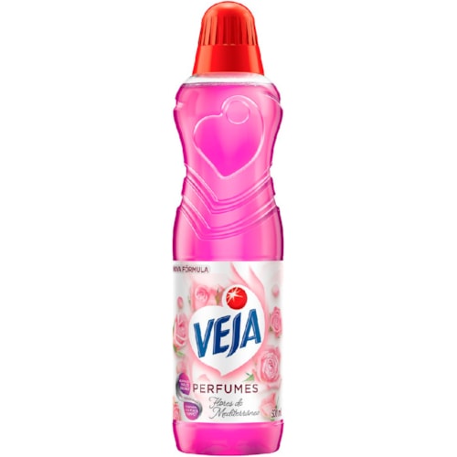 Limpador Perfumado Veja Perfumes Flores do Mediterrâneo 500ml