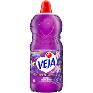 Limpador Perfumado Veja Perfumes Lavanda e Baunilha 2L
