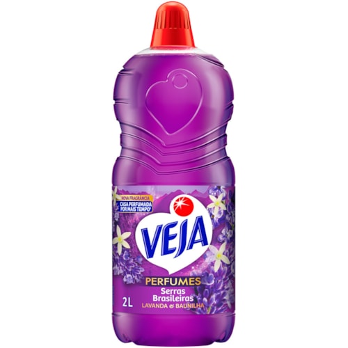 Limpador Perfumado Veja Perfumes Lavanda e Baunilha 2L