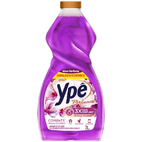 Limpador Perfumado Ypê Perfumes Jardim Secreto 2L