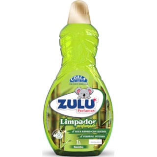 Limpador Perfumado Zulu Coala Bambu 1L