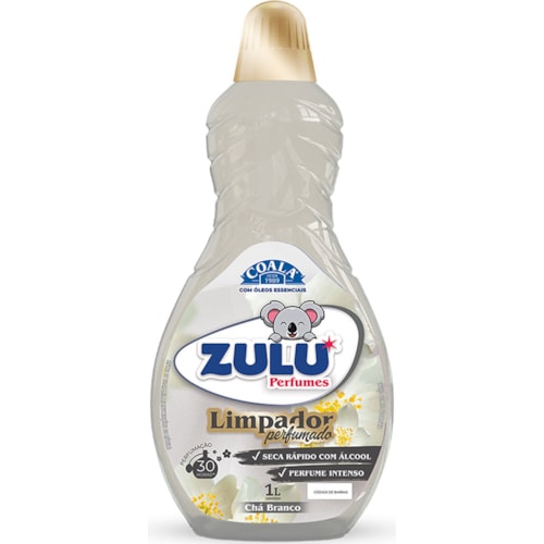 Limpador Perfumado Zulu Coala Chá Branco 1L