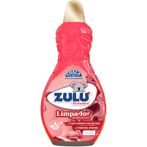 Limpador Perfumado Zulu Perfumes Cereja 500ml