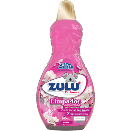 Limpador Perfumado Zulu Perfumes Talco 500ml