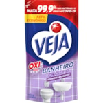 Limpador Veja Banheiro 0% Cloro Lavanda Refil Econômico 400ml