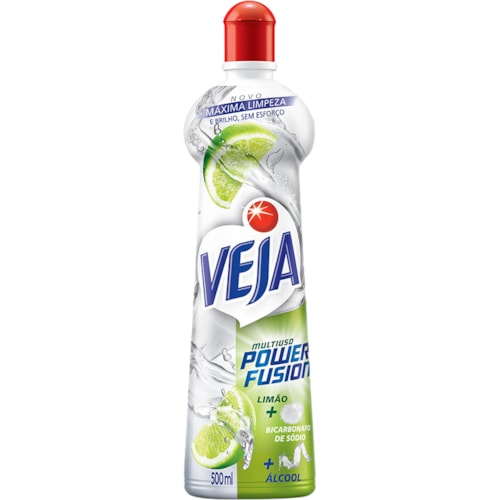 Limpador Veja Multiuso Power Fusion Limão Squeeze 500ml