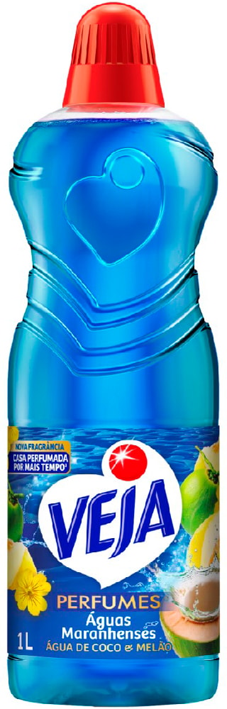 Limpador Veja Perfumado água de Coco e Melão 2L - Destro