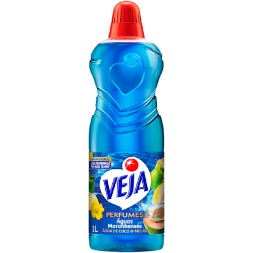 Limpador Veja Perfumado Água de Coco e Melão 1L