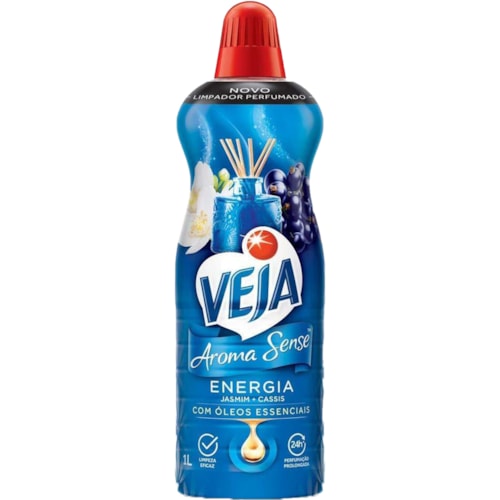 Limpador Veja Perfumado Aroma Sense Energia 1l