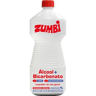 Limpador Zumbi Multiuso Álcool + Bicarbonato 1L