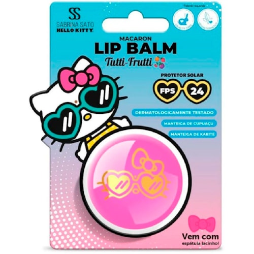 Lip Balm Macaron Sabrina Sato Hello Kitty Tutti Frutti