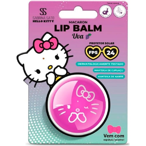 Lip Balm Macaron Sabrina Sato Hello Kitty Uva