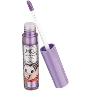 Lip Gloss Turma da Mônica Infantil Sabor Uva