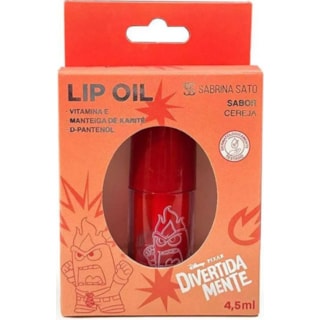 Lip Oil Sabrina Sato Divertidamente Raiva Sabor Cereja 4,5ml