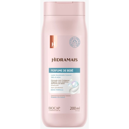 Loção Desodorante Hidramais Perfume de Bebê 200ml