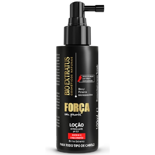 Loção Estimulante Bio Extratus Força Pimenta 100ml