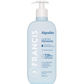 Loção Hidratante Francis Algodão 400ml