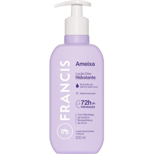 Loção Hidratante Francis Ameixa 200ml