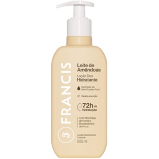 Loção Hidratante Francis Leite de Amêndoas 200ml