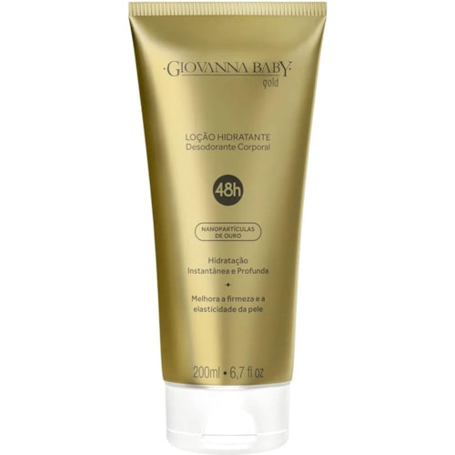 Loção Hidratante Giovanna Baby Gold 200ml