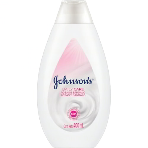 Loção Hidratante Johnson's Daily Care Lavanda e Camomila 400ml