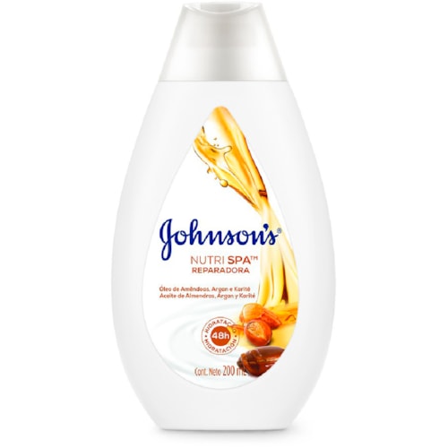 Loção Hidratante Johnson's Nutri Spa Repair 200ml