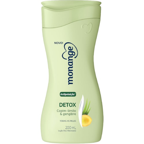 Loção Hidratante Monange Detox 200ml