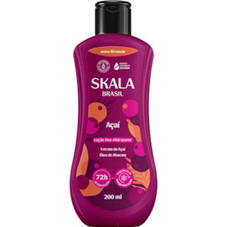 Loção Hidratante Skala Brasil Açaí 200ml