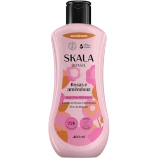 Loção Hidratante Skala Brasil Rosas e Amêndoas 200ml
