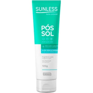 Loção Pós-Sol Sunless Aloe Vera & Camomila 120g