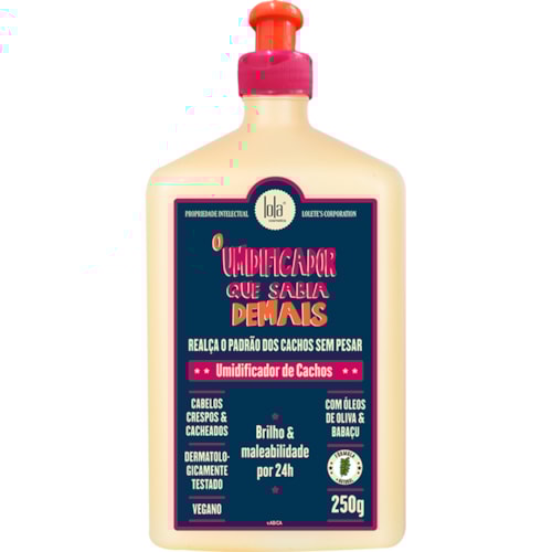 Lola Cosmetics Umificador que Sabia Demais para Cachos 250g