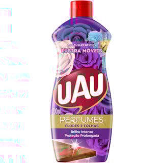 Lustra Móveis UAU Lavanda e Rosas 200ml