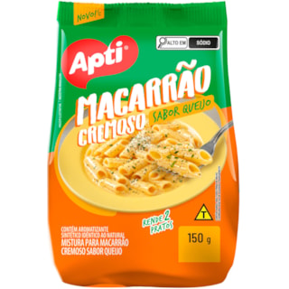 Macarrão Apti Sabor Queijo Cremoso 150g