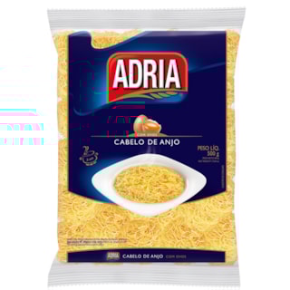 Macarrão Cabelo de Anjo com Ovos Adria 500g