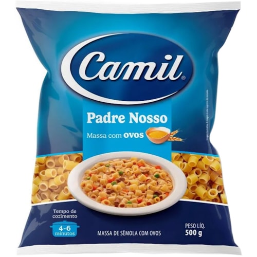 Macarrão Camil Padre Nosso com Ovos 500g