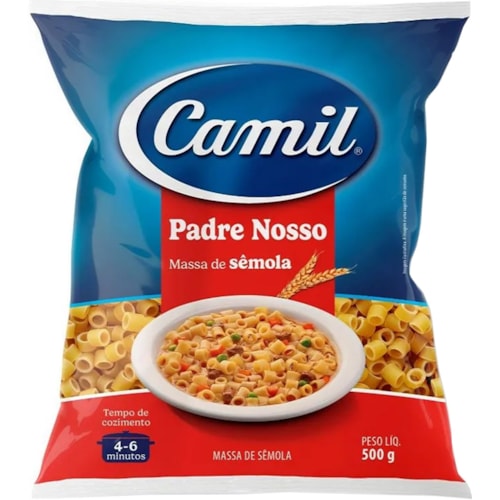 Macarrão Camil Padre Nosso Sêmola 500g
