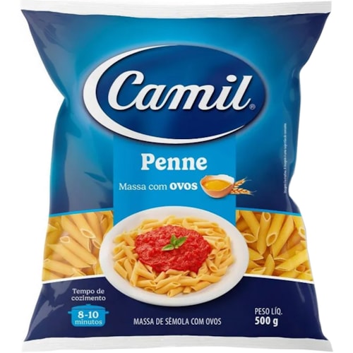 Macarrão Camil Penne com Ovos 500g